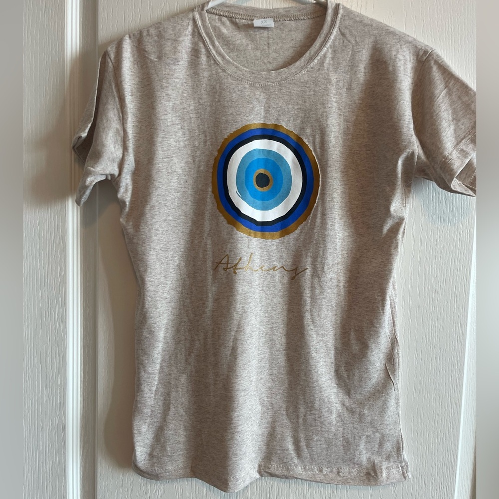 Souvenir Travel Tee Athens Greece size Extra Small